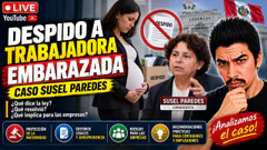 DESPIDO A TRABAJADORA EMBARAZA CASO SUSEL PAREDES