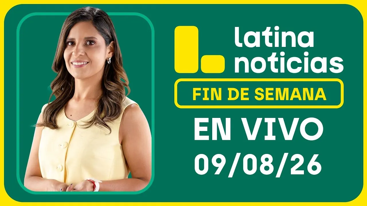 Reproducir: LATINA NOTICIAS MEDIODÍA- DOMINGO 9 DE AGOSTO DE 2026