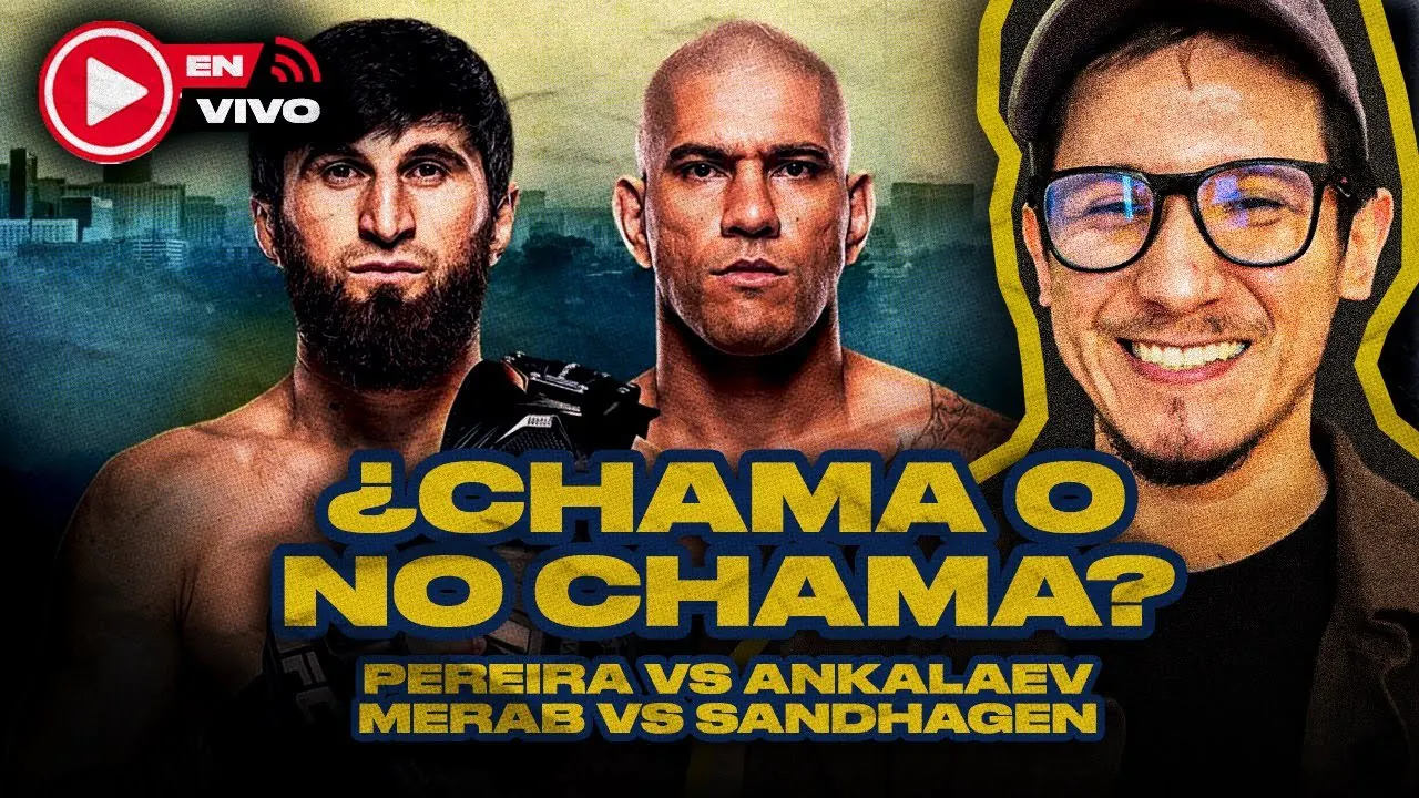 Reproducir: EN VIVO ¿CHAMA O NO CHAMA? PEREIRA VS ANKALAEV MERAS VS SANDHAGEN