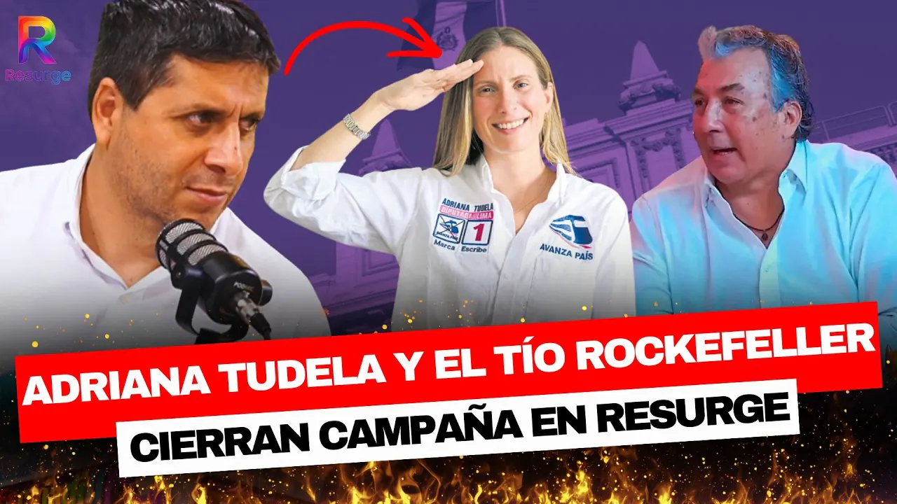 Reproducir: 🔥A MENOS DE 48 HORAS! EL TÍO ROCKEFELLER Y ADRIANA TUDELA EN RESURGE TV
