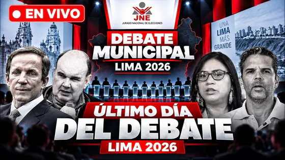 DEBATE MUNICIPAL LIMA 2026 EN VIVO: ¡CANDIDATOS YA DEBATEN POR LA ALCALDÍA!