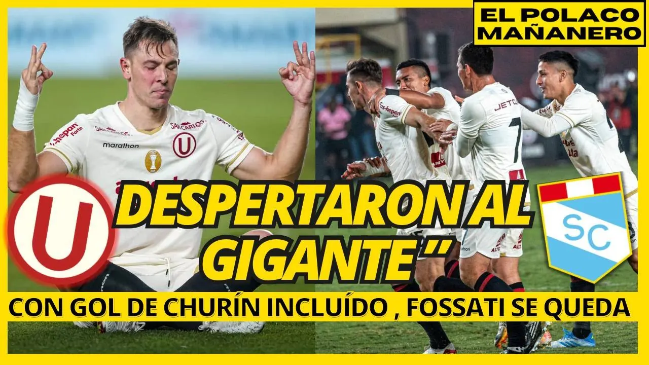 Reproducir: UNIVERSITARIO GOZA EN LA PUNTA DEL APERTURA , CHURIN DESPERTÓ  - 🟡 EL POLACO MAÑANERO 🇵🇪