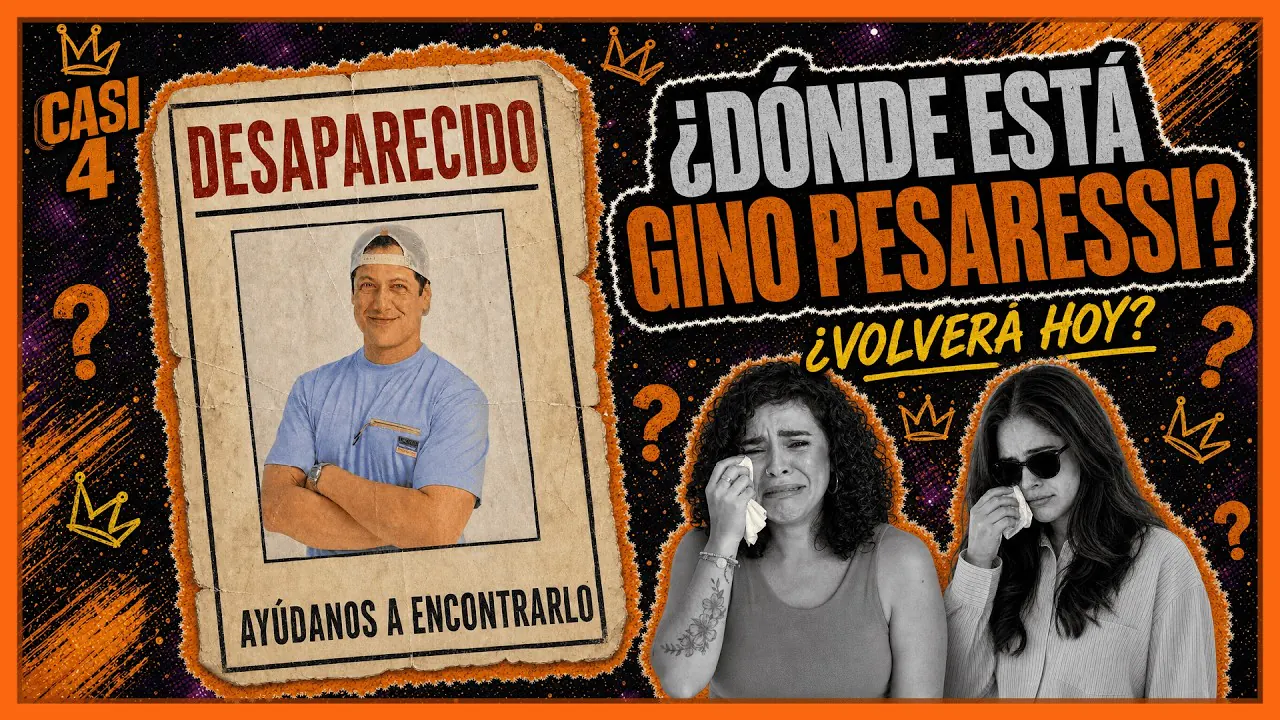 Reproducir: TODA LA VERDAD TRAS LA AUSENCIA DE GINO PESARESSI ¿VOLVERÁ HOY AL SET? | CASI 4