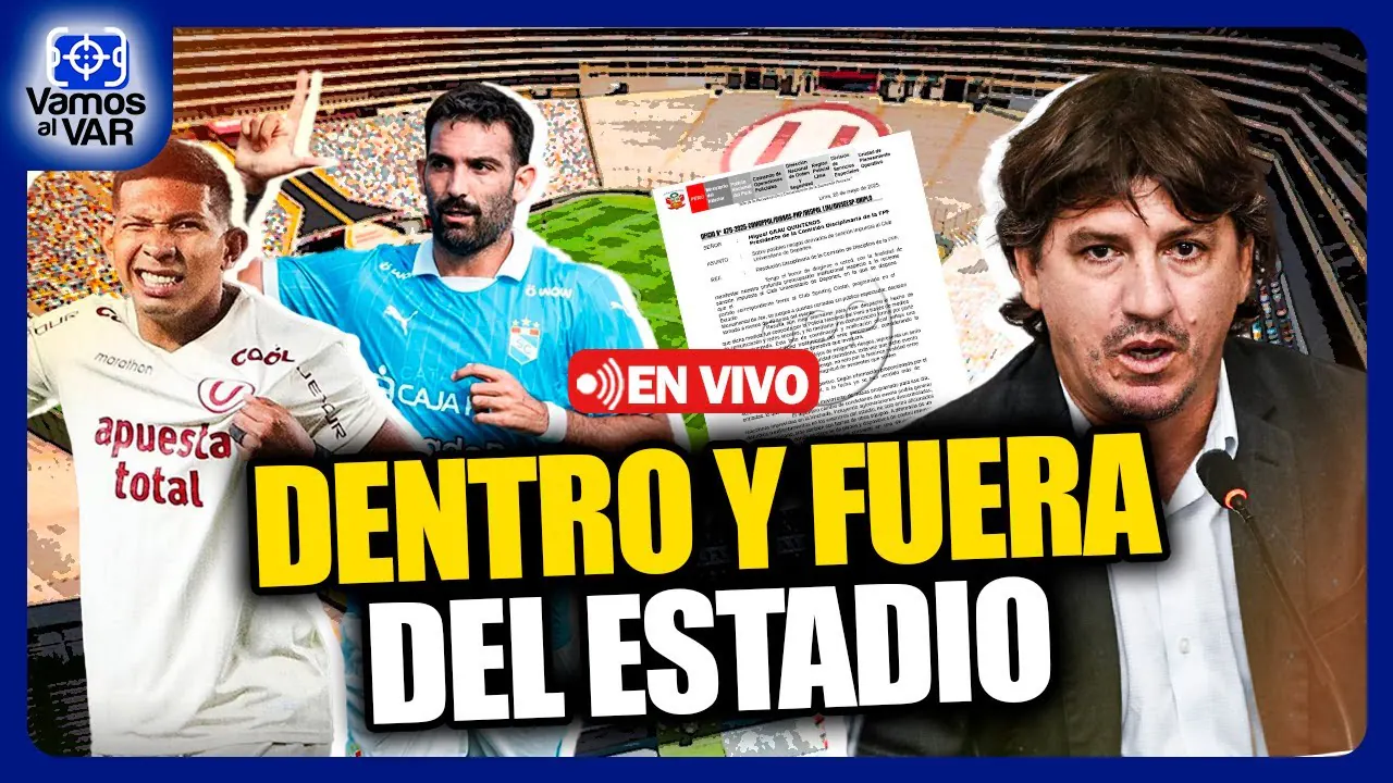 Reproducir: 🔴⚽ #ENVIVO ¿LA 'U' VS. CRISTAL CON O SIN PÚBLICO?🔥#VAMOSALVAR 21/05/25