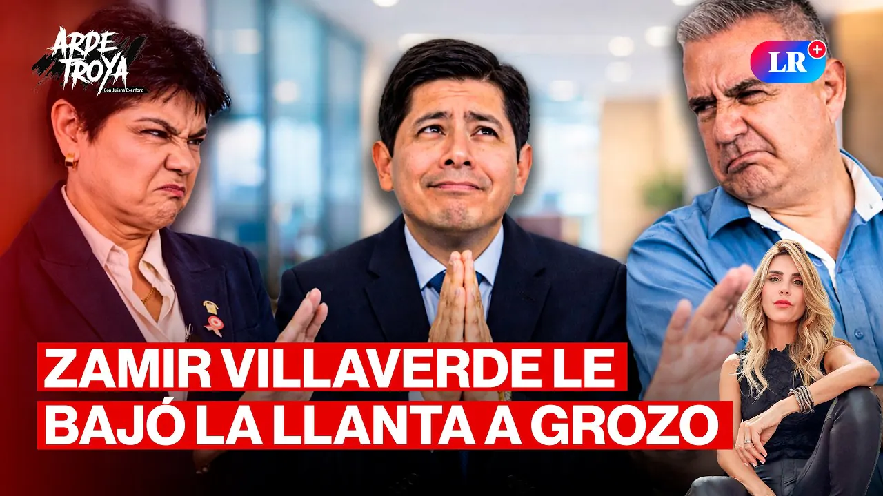 Reproducir: WOLFGANG GROZO SIGUE MINTIENDO Y ESSALUD EN CRISIS | ARDE TROYA CON JULIANA OXENFORD #FEEG2026
