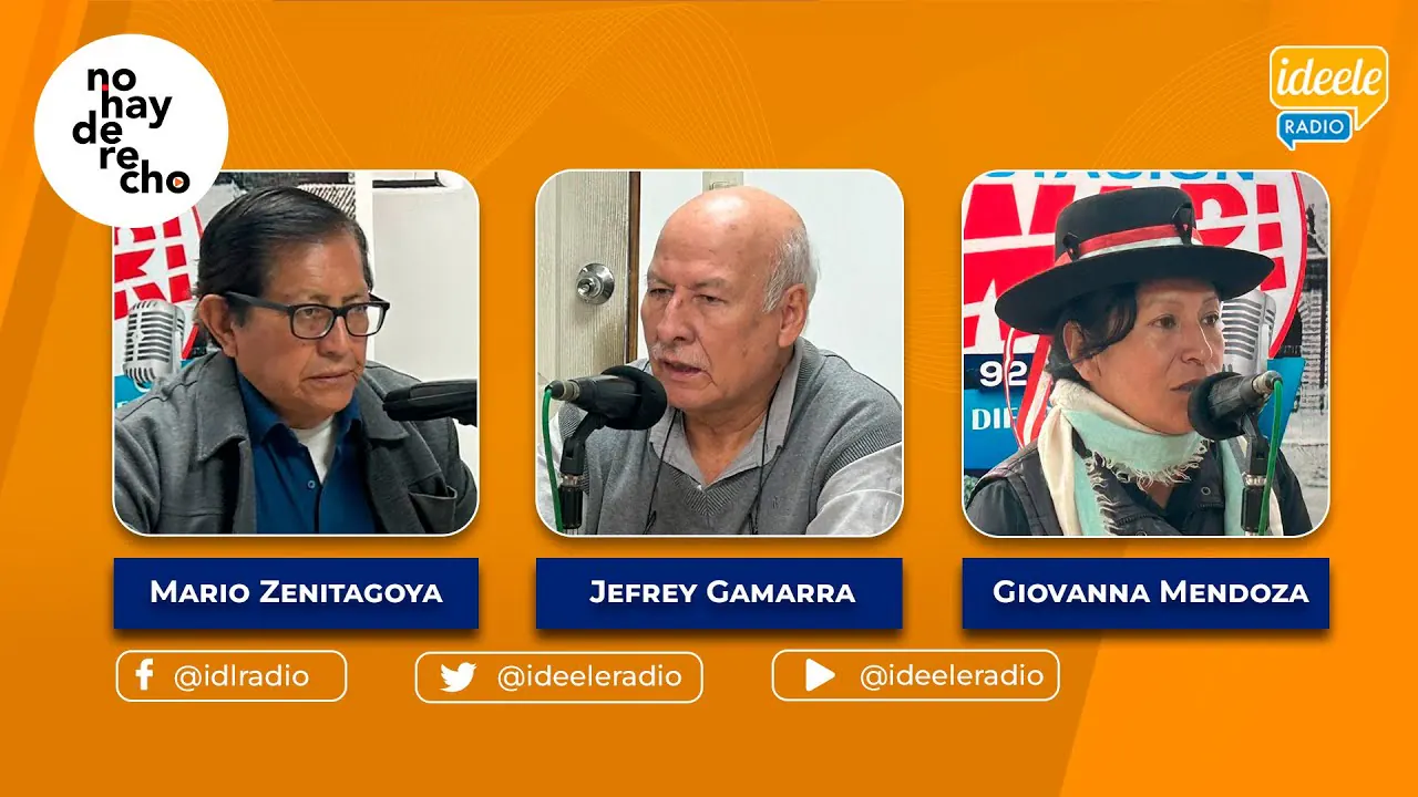 Reproducir: 🔴 En vivo | No Hay Derecho con Glatzer Tuesta - Noticias de hoy 17-10-2025 [Perú