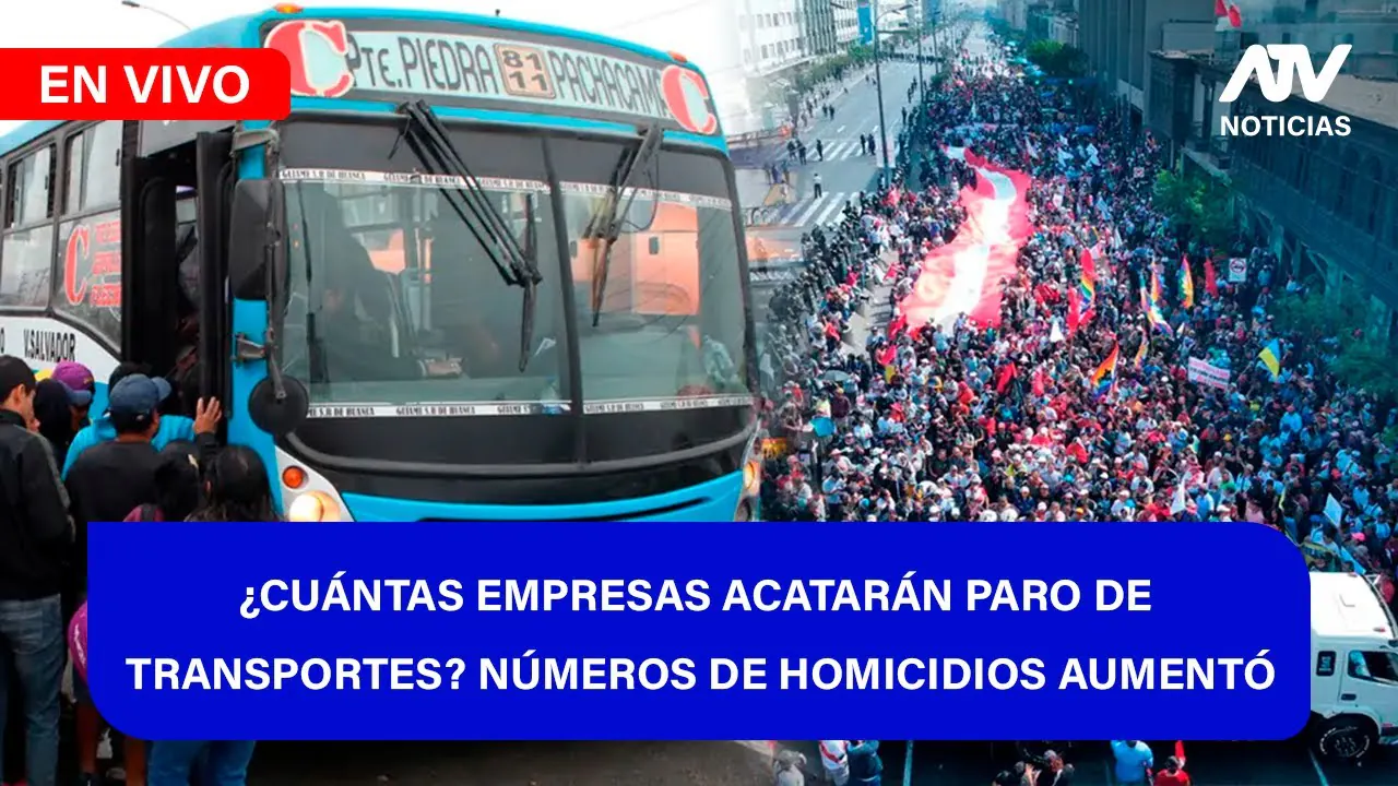 Reproducir: Fe de Erratas 📱🎙️| ¿CUÁNTAS EMPRESAS ACATARÁN PARO DE TRANSPORTES? - ATV+