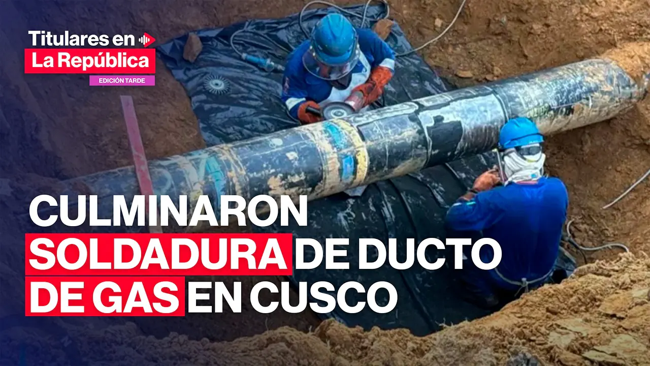 Reproducir: 🔴CRISIS DEL GAS: GOBIERNO CONFIRMÓ la culminación de la soldadura de gasoducto | #TLR