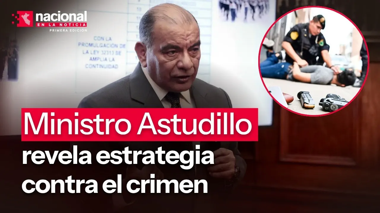 Reproducir: Ministro Astudillo revela estrategia contra el crimen|”Nacional en la noticia”|EN VIVO 08/09/2026