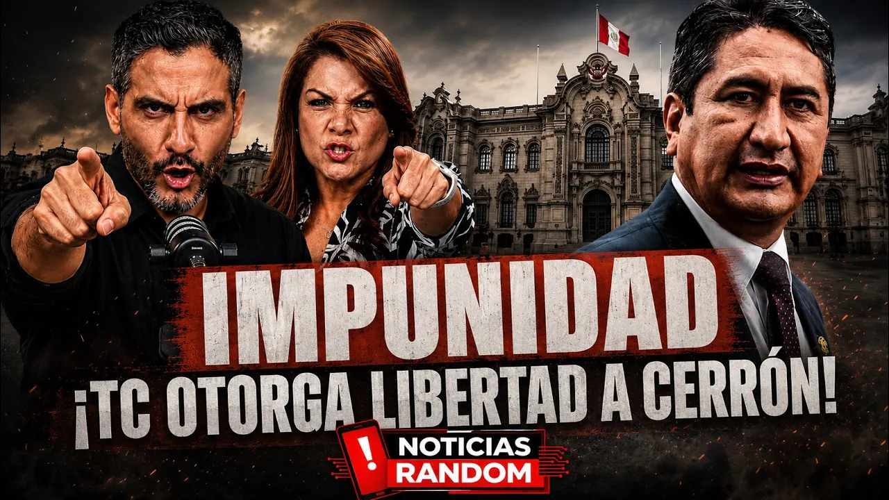 Reproducir: IMPUNIDAD ¡TC OTORGA LIBERTAD A CERRÓN! - NOTICIAS RANDOM