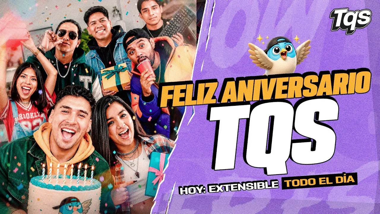 Reproducir: #TQS | FELIZ ANIVERSARIO TQS!! 🤩🥳 FULL BAJE DE PEPAAA!!🔥