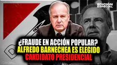 #EnVivo Alfredo Barnechea: denuncias de fraude en Acción Popular tras su elección
