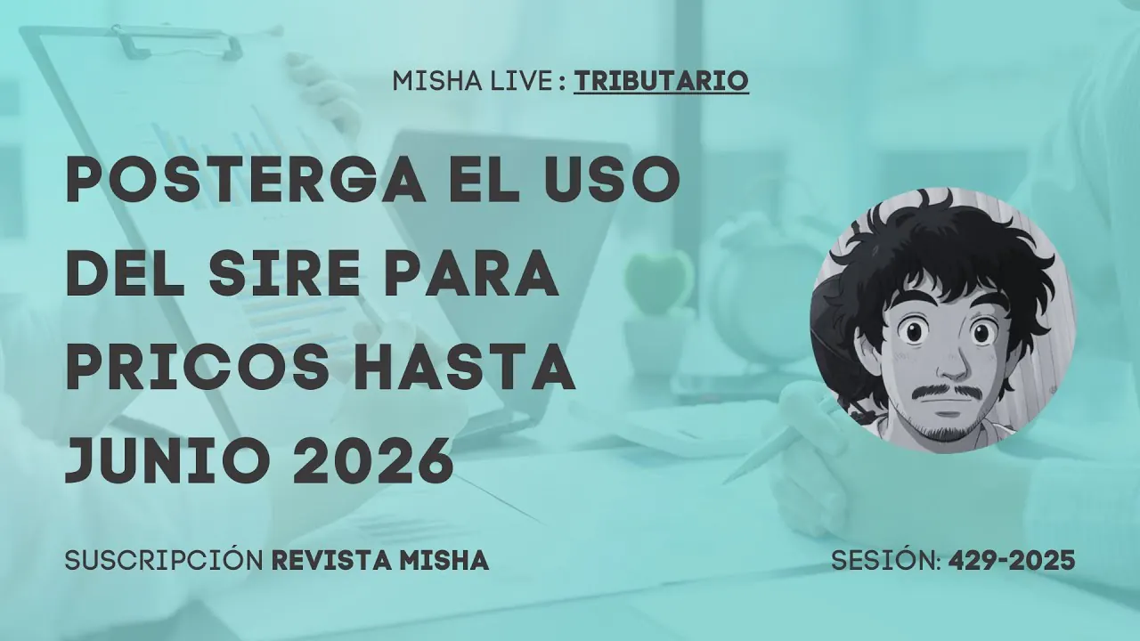 Reproducir: POSTERGA EL USO DEL SIRE PRICOS HASTA JUNIO 2026