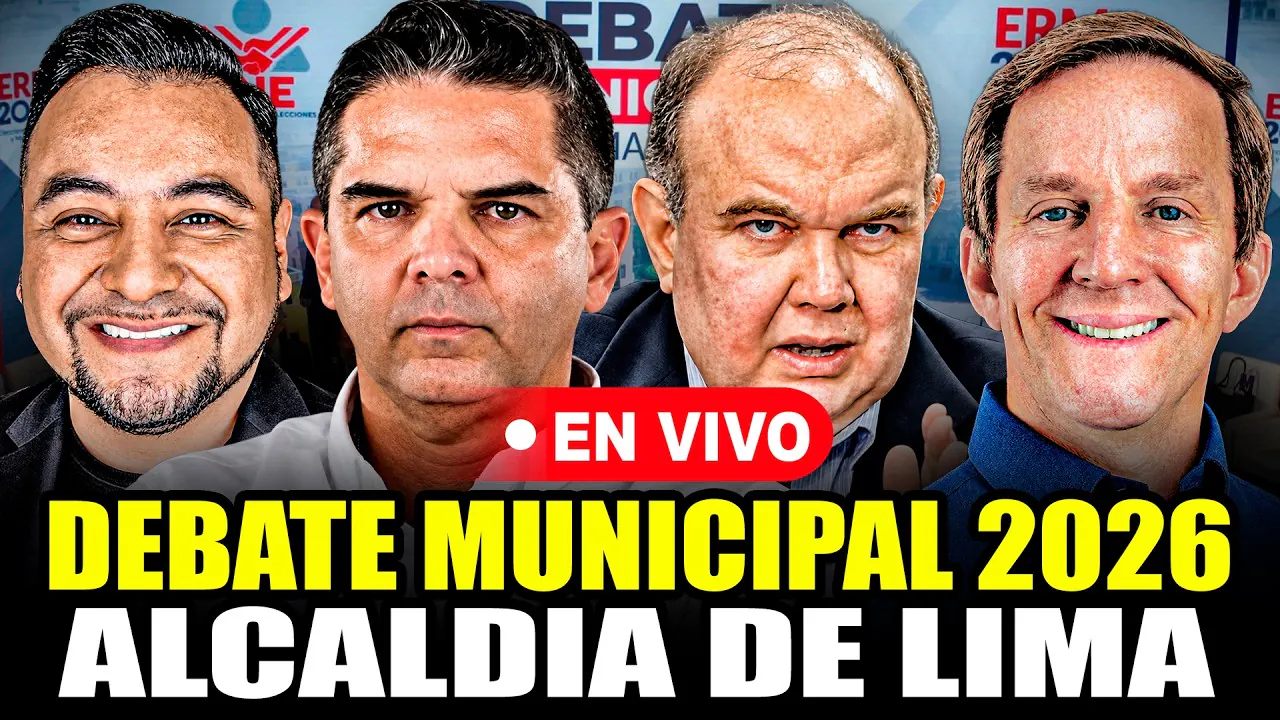 Reproducir: 🔴DEBATE MUNICIPAL LIMA 2026 - JNE PARTE II | HOY 22 SET