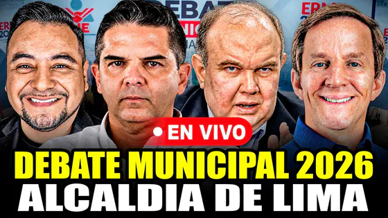 DEBATE MUNICIPAL LIMA 2026 - JNE PARTE II | HOY 22 SET