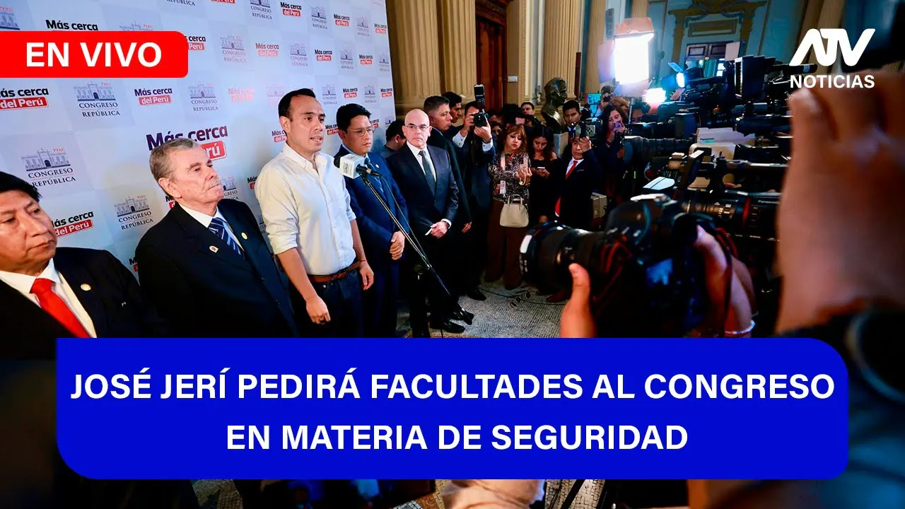 Reproducir: Fe de Erratas 📱🎙️| JOSÉ JERÍ PEDIRÁ FACULTADES AL CONGRESO EN MATERIA DE SEGURIDAD - ATV+