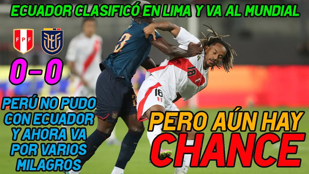 Reproducir: QUEDAMOS A 6 PUNTOS DEL REPECHAJE / GARECA RENUNCIÓ EN CHILE / ¿QUÉ NECESITA PERÚ PARA CLASIFICAR?