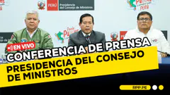 #ENVIVO | CONFERENCIA DE PRENSA PCM: ANUNCIOS TRAS CONSEJO DE MINISTROS #RPPESPECIALES