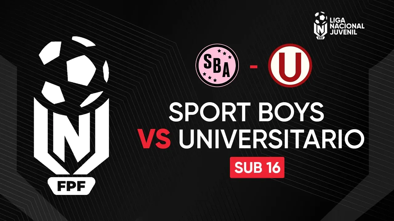 Reproducir: 🔴 EN VIVO | SPORT BOYS VS UNIVERSITARIO | LIGA NACIONAL JUVENIL | SUB 16