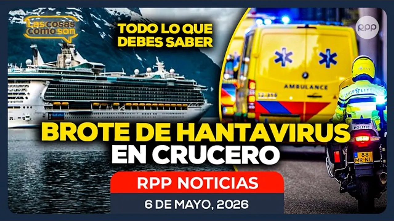 Reproducir: 🚨 Brote de hantavirus en crucero 🦠 Qué es, cómo se transmite y síntomas #LASCOSASRPP