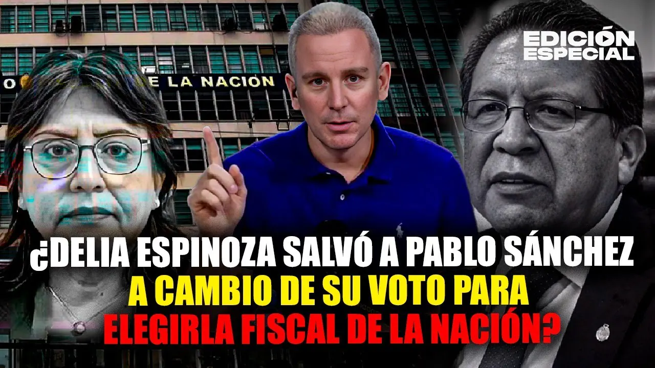 Reproducir: #EnVivo Delia Espinoza es denunciada: ¿Un voto para ser FN a cambio de salvar a Pablo Sánchez?