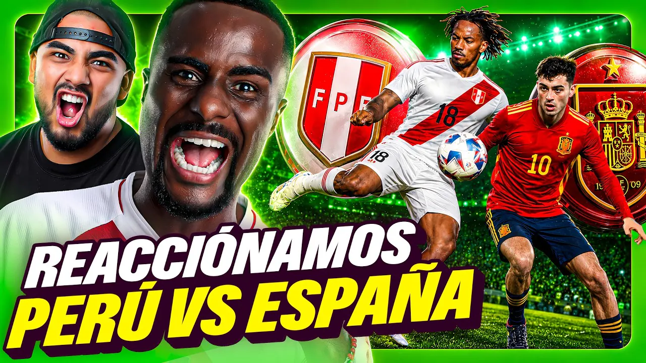 Reproducir: REACCIONAMOS AL PERÚ VS ESPAÑA | REACCIÓN EN VIVO | LA JUGADA GOOD