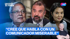 CÉSAR HILDEBRANDT Y SU CONTUNDENTE RESPUESTA A AMIGO DE KEIKO, DAMIÁN VALENZUELA | LA VERDAD A FONDO