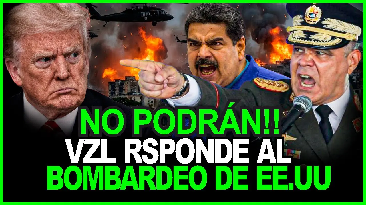 Reproducir: URGENTE! EE.UU BOMB4RDEA VENEZUELA Y DICE QUE HA DETENIDO A MADURO