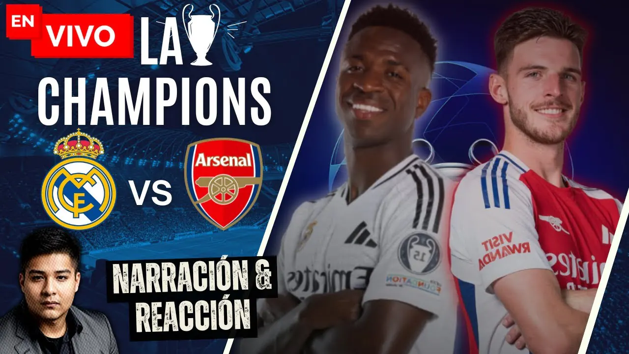 Reproducir: 🔴 REAL MADRID VS ARSENAL FC #ENVIVO CHAMPIONS LEAGUE | CUARTOS DE FINAL (VUELTA)