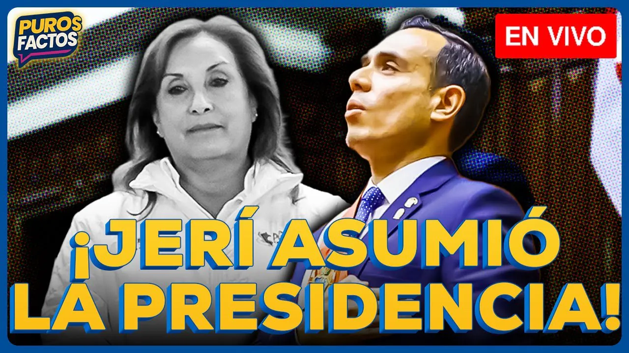 Reproducir: 🚨 #ENVIVO | ¡JOSÉ JERÍ ASUMIÓ LA PRESIDENCIA DEL PERÚ! ¡DINA BOLUARTE FUE VACADA! #PUROSFACTOS