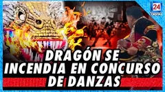DRAGÓN ARDE EN CONCURSO DE DANZA - #24 DIGITAL