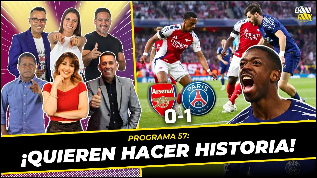 Reproducir: ¡QUIEREN HACER HISTORIA! ARSENAL 0-1 PSG