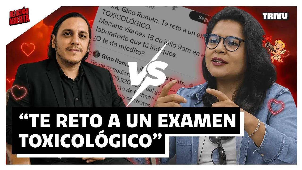 Reproducir: GINO ROMÁN LE RESPONDE A LAURA GRADOS | RELACIÓN ABIERTA💘