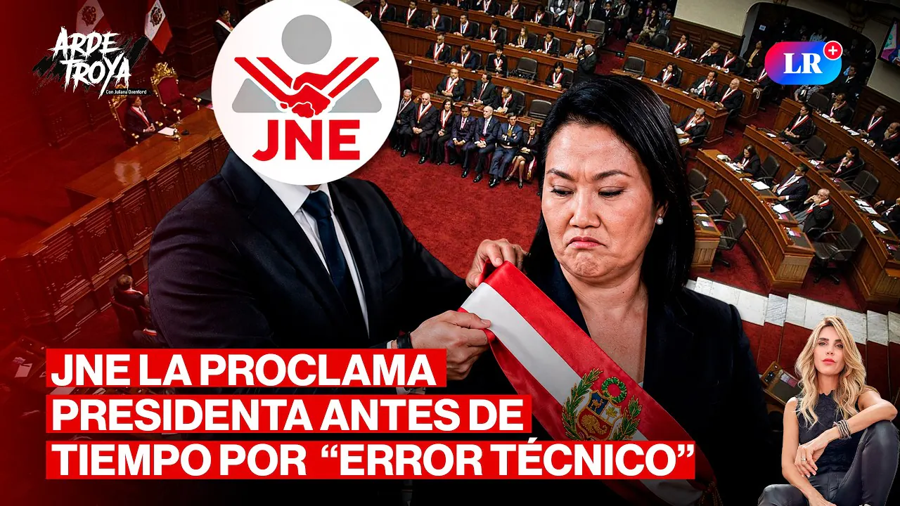 Reproducir: WEB DEL JNE MOSTRÓ A KEIKO COMO GANADORA + ESCÁNDALO ELECTORAL Y PLANES DE LÓPEZ ALIAGA | ARDE TROYA