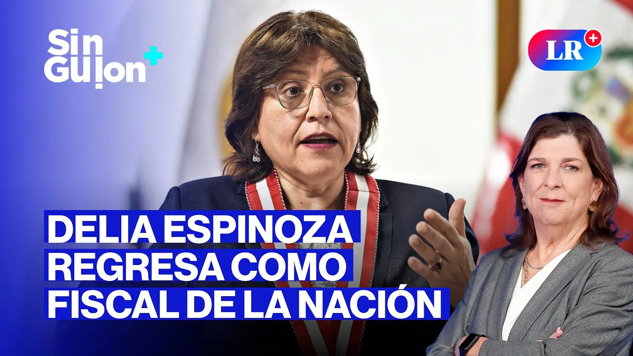 Reproducir: REGRESA DELIA ESPINOZA, SE VA ACUÑA Y PRESIDENTE SIN MINISTROS | SIN GUION CON ROSA MARÍA PALACIOS