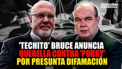 #EnVivo: Carlos Bruce anuncia querella contra Rafael López Aliaga por difamación