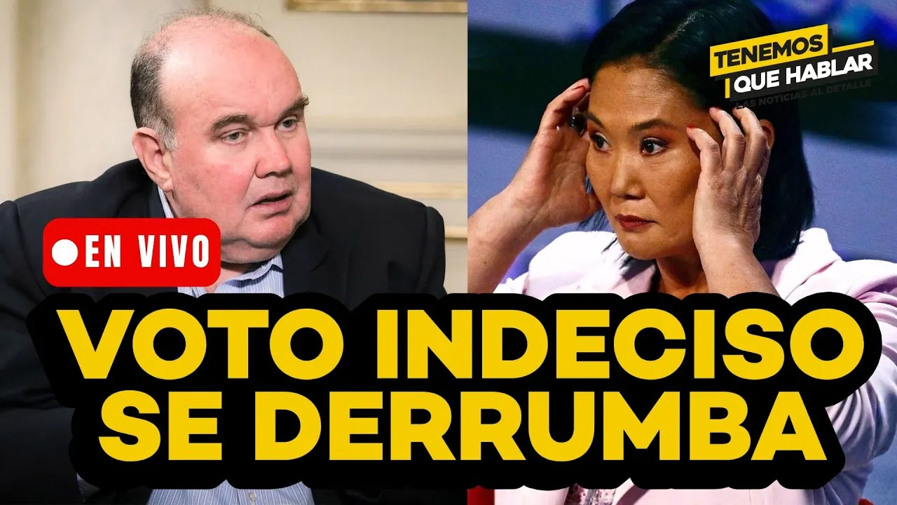 Reproducir: 🔴 VOTO INDECISO CAE Y ENCIENDE DUELO KEIKO VS. LÓPEZ ALIAGA EN ELECCIONES | TQH