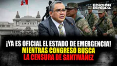 #EnVivo Estado de emergencia en Lima Metropolitana y Callao por 30 días rige desde mañana