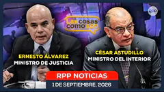 César Astudillo y Ernesto Álvarez en Las Cosas Como Son: Entrevista a los ministros