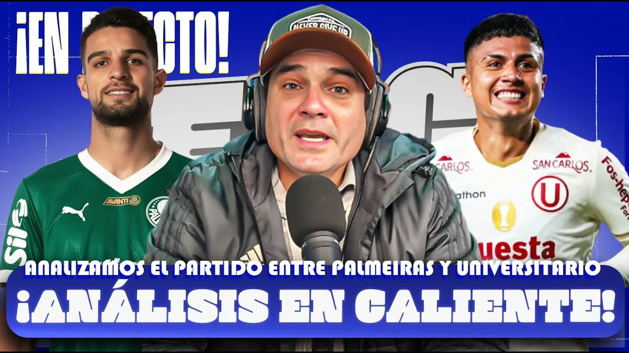 Reproducir: ANÁLISIS: UNIVERSITARIO VS PALMEIRAS COPA LIBERTADORES | ESTÁN PASANDO COSAS #ENVIVO COKI GONZÁLES