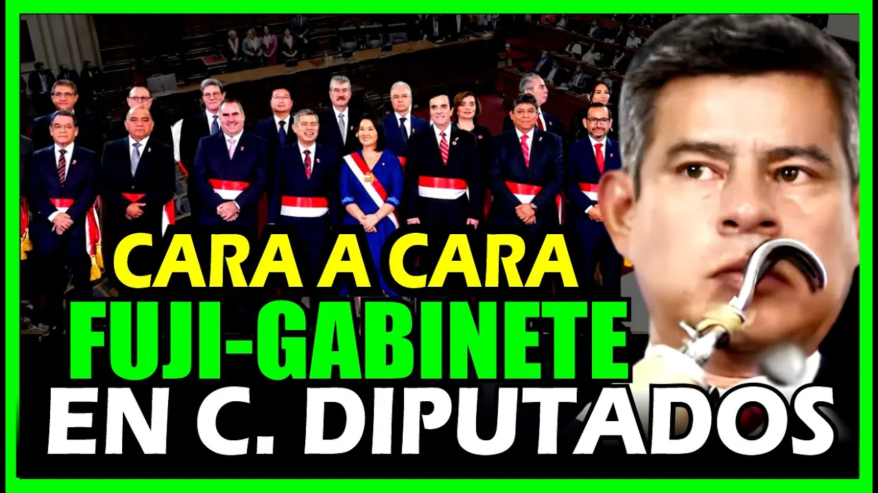 Reproducir: ÚLTIMO MINUTO! SOLO SE PRESENTAN NO PIDEN VOTO DE CONFIANZA ! FUJIGABINTE EN CAMARA DE DIPUTADOS.