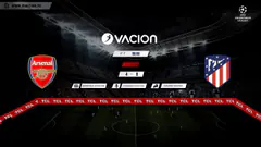 Arsenal vs Atlético Madrid por RADIO OVACION #ENVIVO | CHAMPIONS LEAGUE