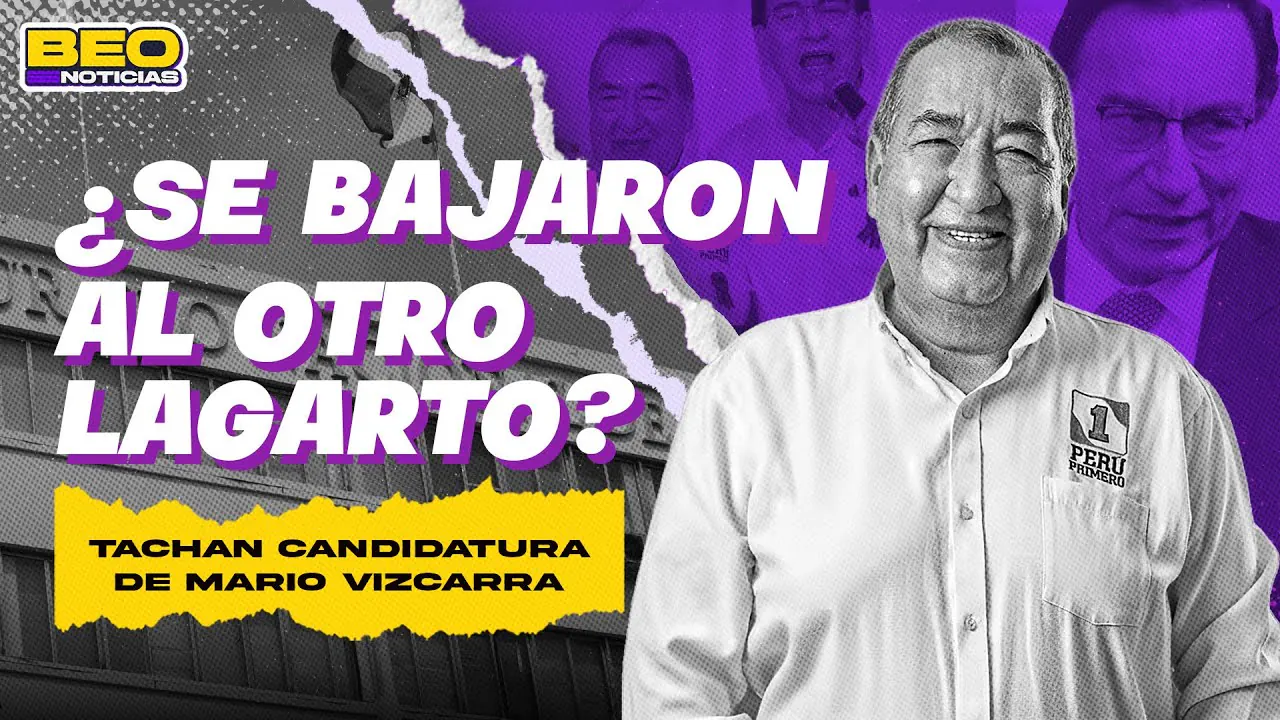 Reproducir: ¿MARIO VIZCARRA FUERA DE LAS ELECCIONES? 🦎 JEE ACEPTA TACHA 😱| BEO NOTICIAS 🟣