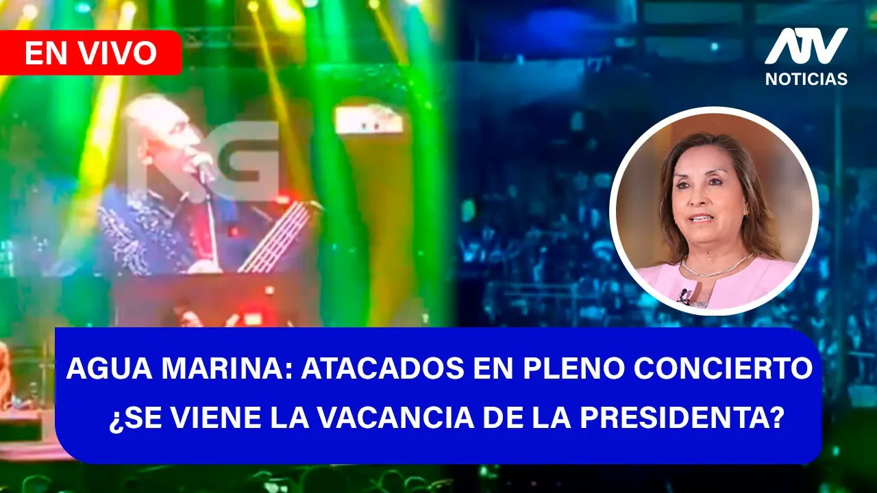 Reproducir: Fe de Erratas 📱🎙️|AGUA MARINA: ATACADOS EN PLENO CONCIERTO - ATV+