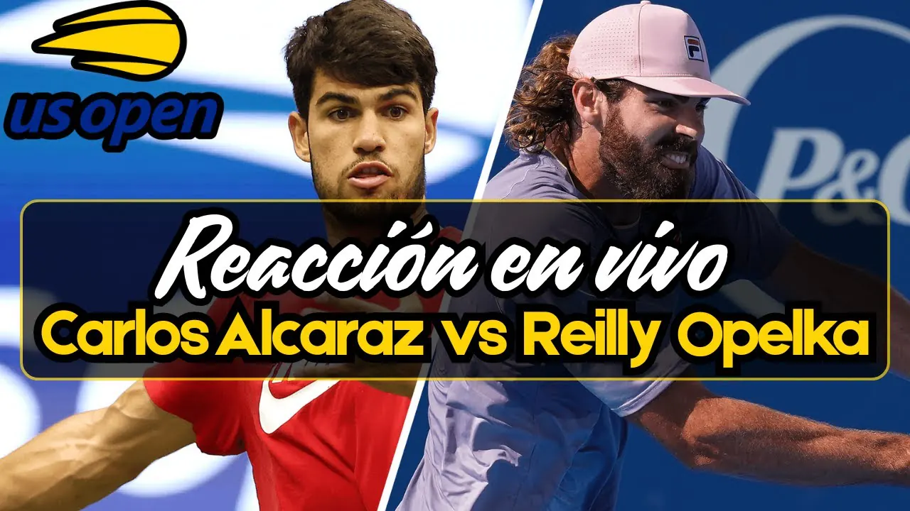 Reproducir: #CARLOS #ALCARAZ VS #REILLY #OPELKA - #US #OPEN #2025 -#REACCIÓN #EN #VIVO