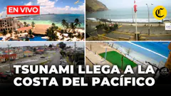 EN VIVO: Cámaras en directo captan tsunami desde las costas de Perú, Chile y México | El Comercio