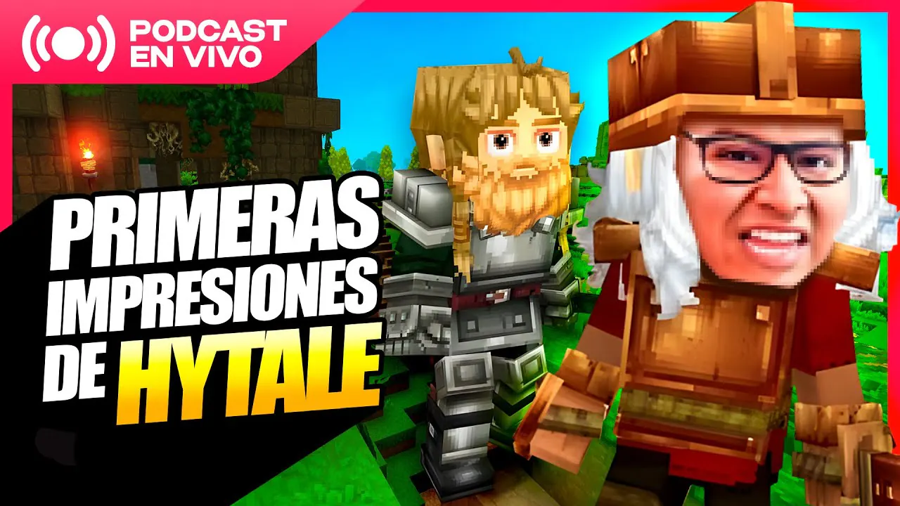 Reproducir: ¿HYTALE PODRÁ CONTRA MINECRAFT? | ¿Cuánto costará la STEAM MACHINE? | PODCAST EN VIVO