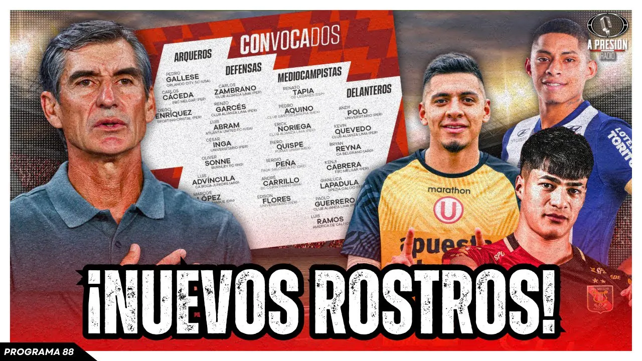 Reproducir: ¡LOS CONVOCADOS de Óscar Ibáñez! ¡’U’ y Alianza QUEDARON LISTOS!