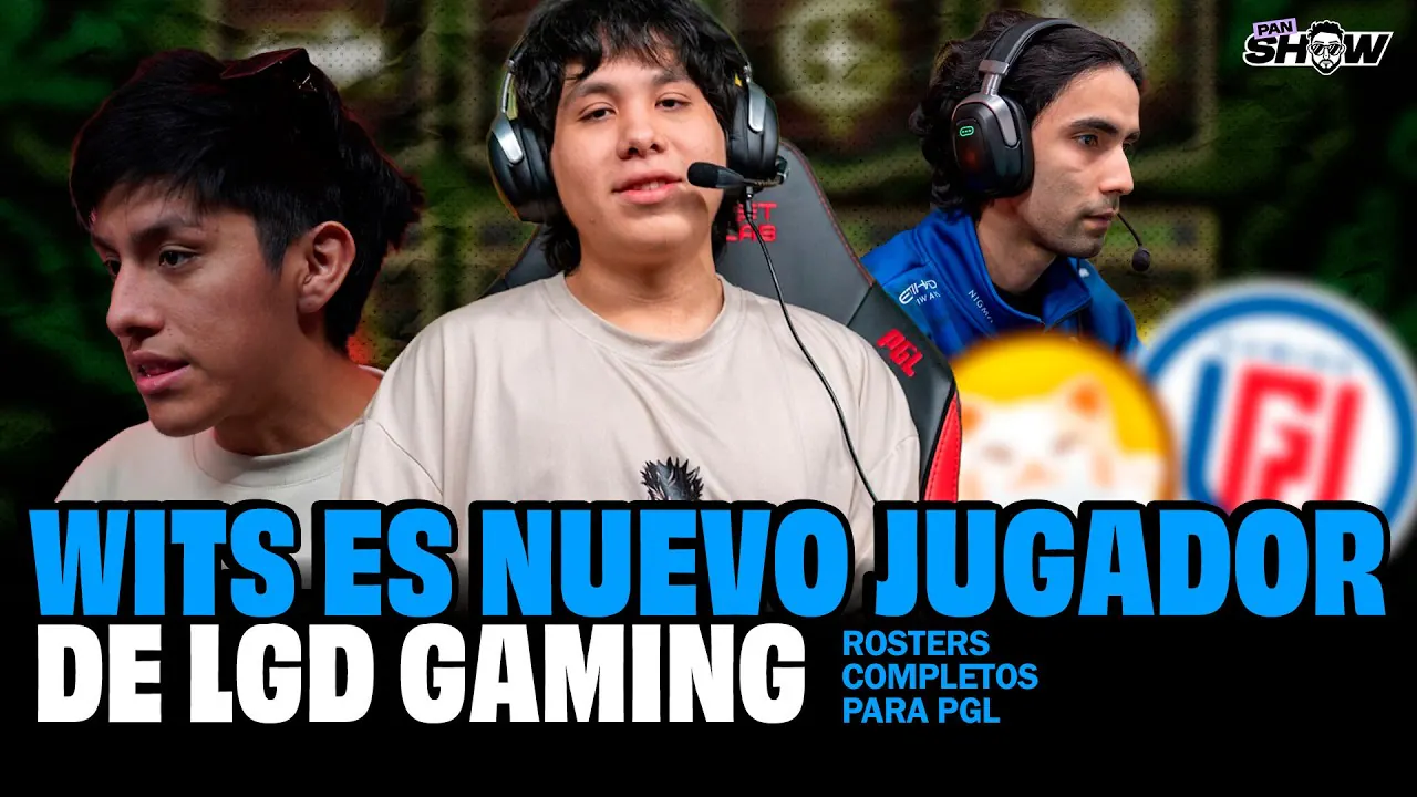 Reproducir: DOTA 2: WITS ES NUEVO JUGADOR DE LGD GAMING y ROSTERS COMPLETOS PARA LA PGL WALLACHIA - Panshow