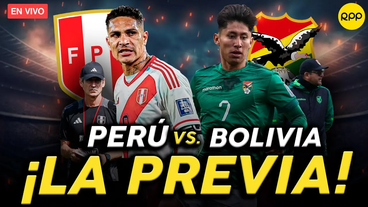 Reproducir: #ENVIVO PERÚ VS. BOLIVIA: LA PREVIA DESDE EL ESTADIO NACIONAL | ELIMINATORIAS SUDAMERICANAS